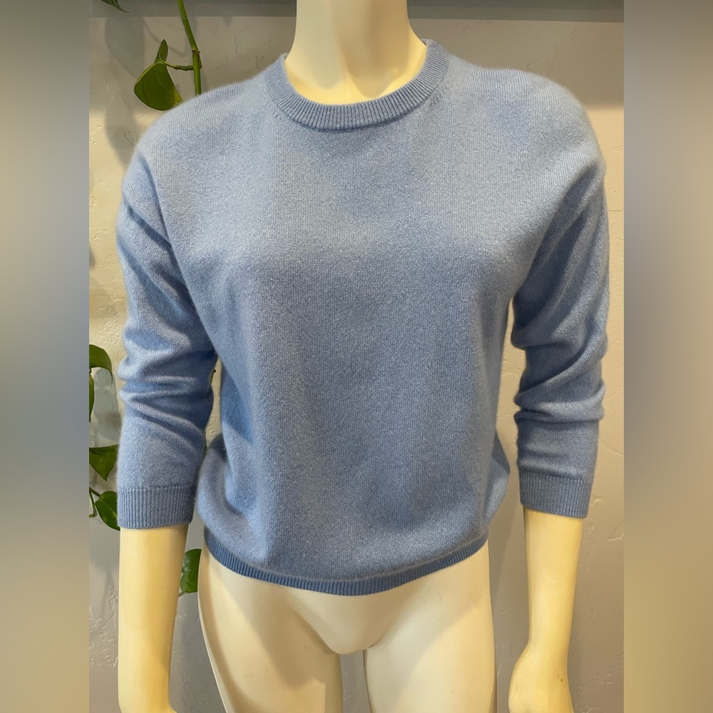 Classic Crewneck Sweater - Light Blue